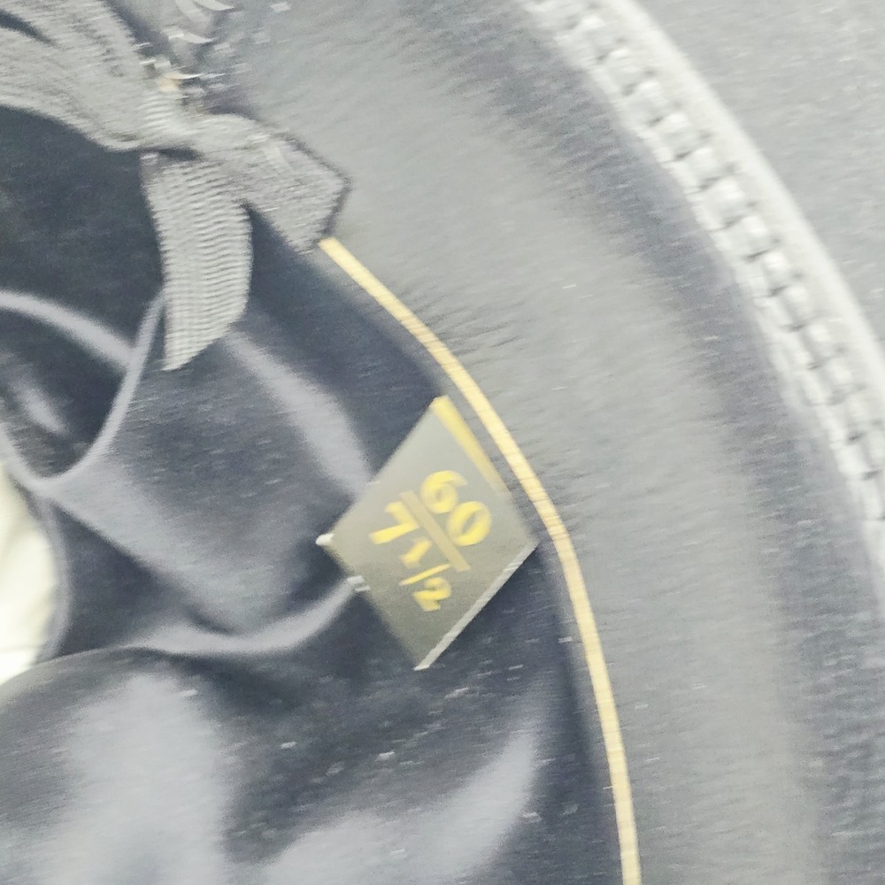 Resistol Cowboy Hat Size 7 1/2 Western XX Premium Wool Black Self Conforming - Picture 10 of 11